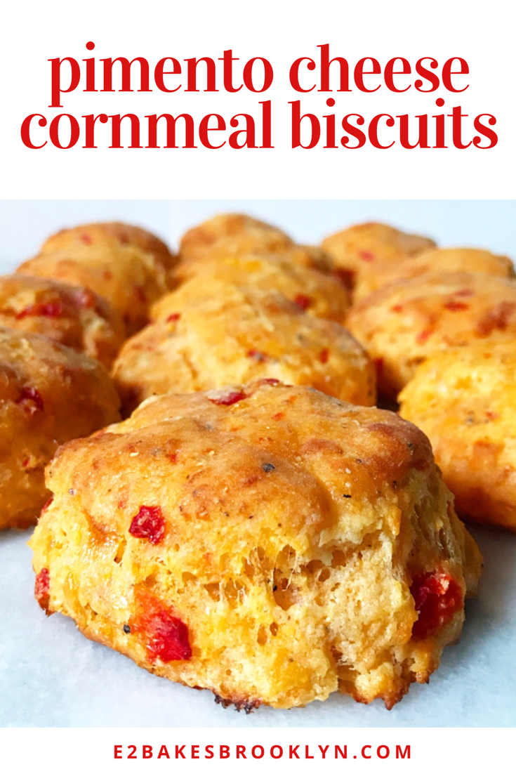 Pimento Cheese Cornmeal Biscuits