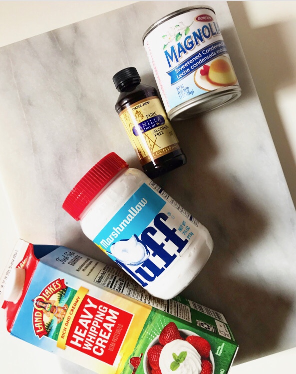 No-Churn Rice Krispies Treats Ice Cream