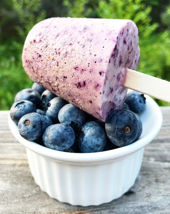 Blueberry Popsicles