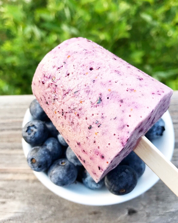 Blueberry Popsicles