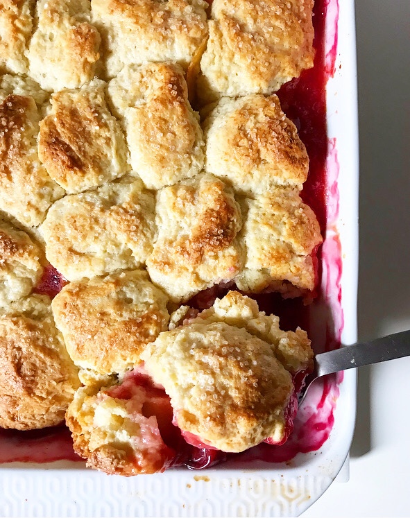 Plum Cobbler