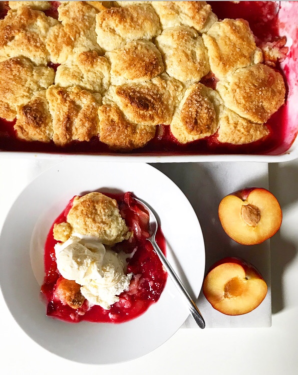 Plum Cobbler