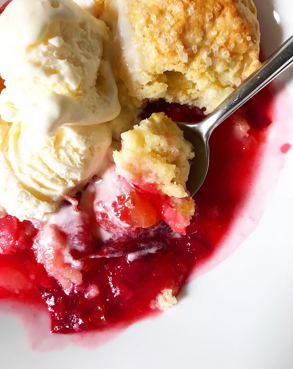 Plum Cobbler