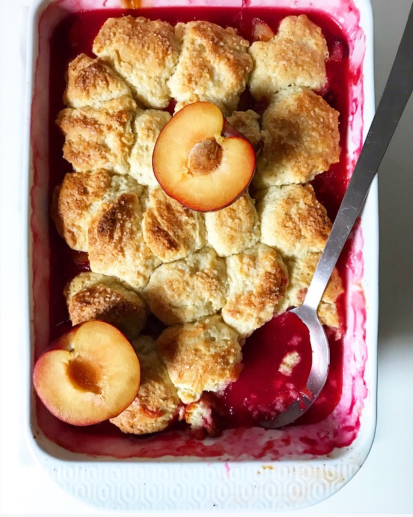 Plum Cobbler
