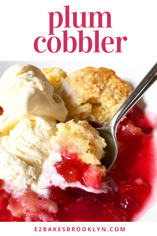 Plum Cobbler