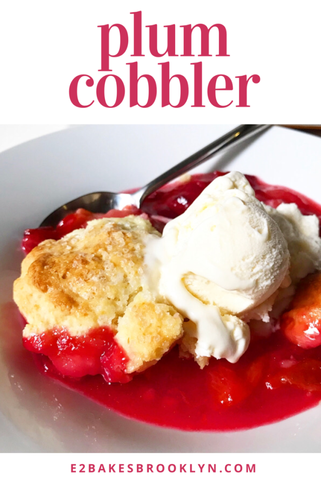 Plum Cobbler
