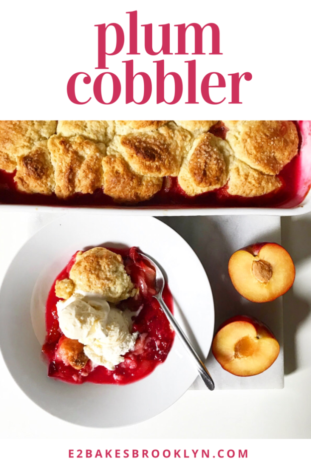 Plum Cobbler