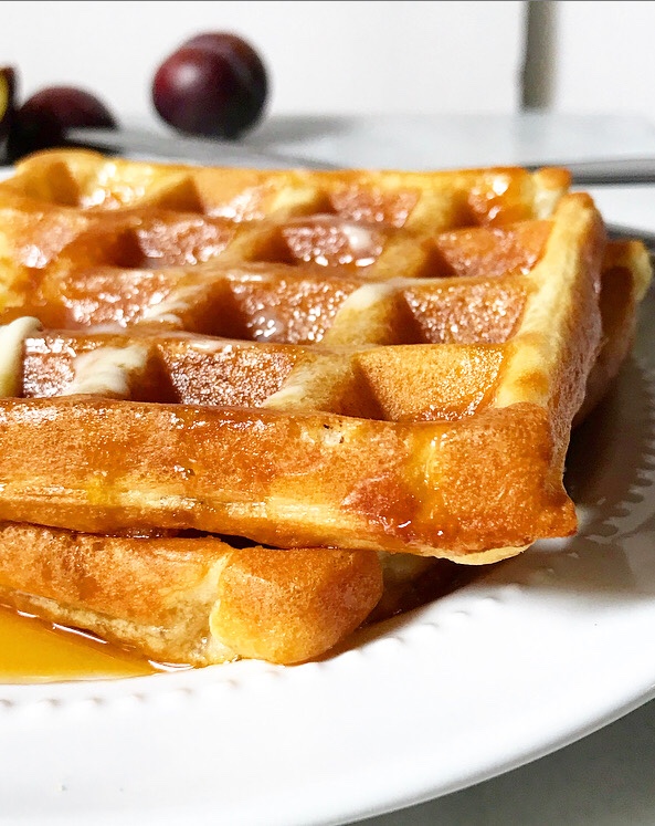 Sour Cream Waffles