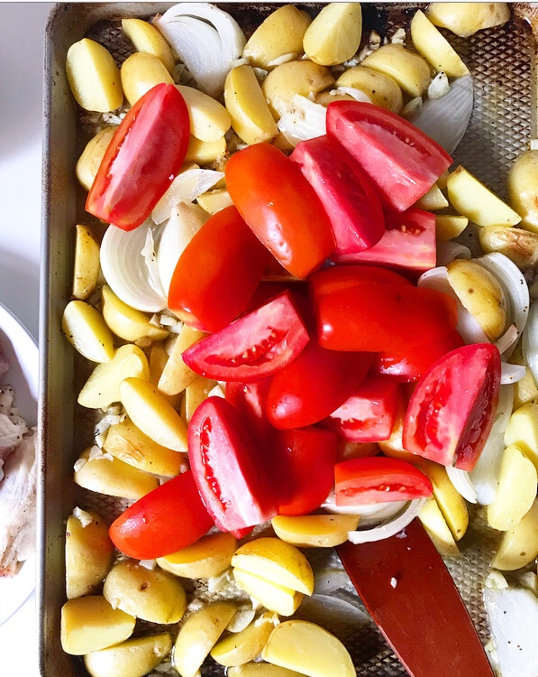 Frarej {Lebanese Lemon Chicken}