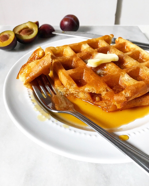 Sour Cream Waffles