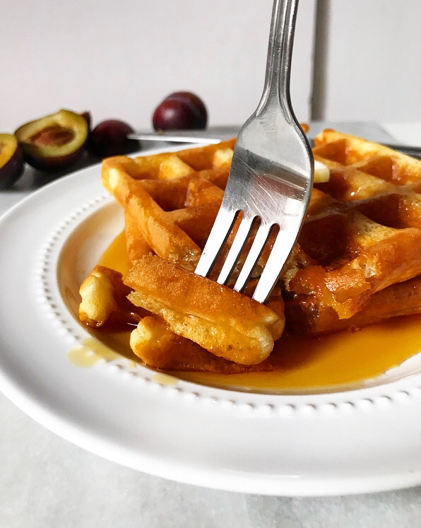 Sour Cream Waffles