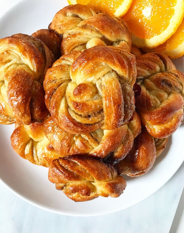 Orange Cardamom Morning Buns