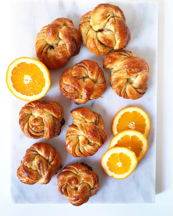 Orange Cardamom Morning Buns