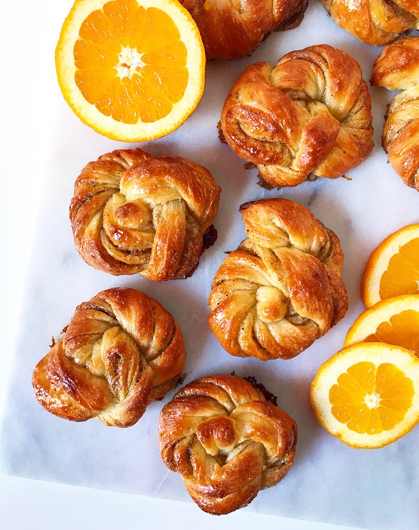 Orange Cardamom Morning Buns