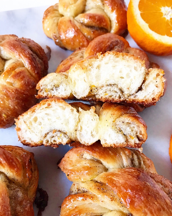 Orange Cardamom Morning Buns