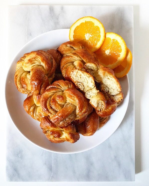 Orange Cardamom Morning Buns