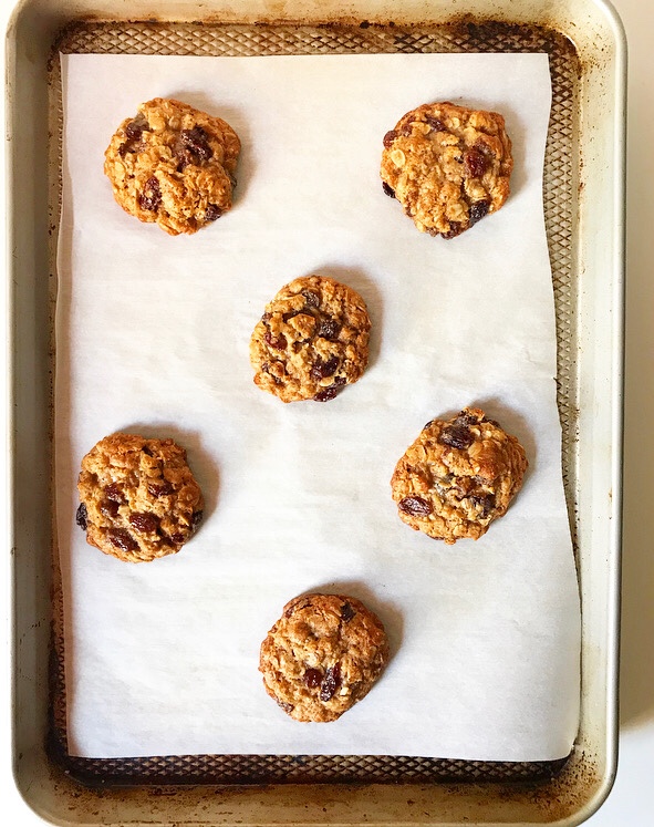 Oatmeal Raisin Cookies
