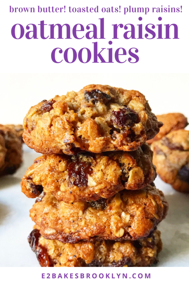 Oatmeal Raisin Cookies