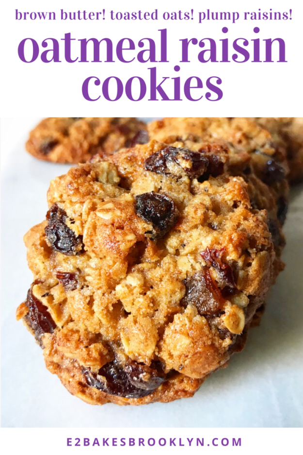 Oatmeal Raisin Cookies