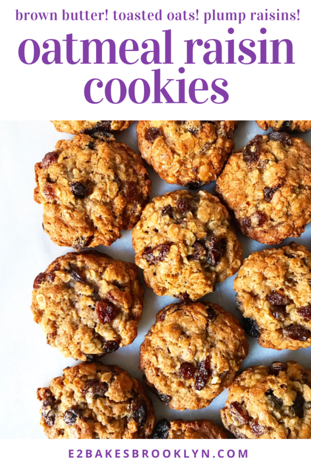 Oatmeal Raisin Cookies