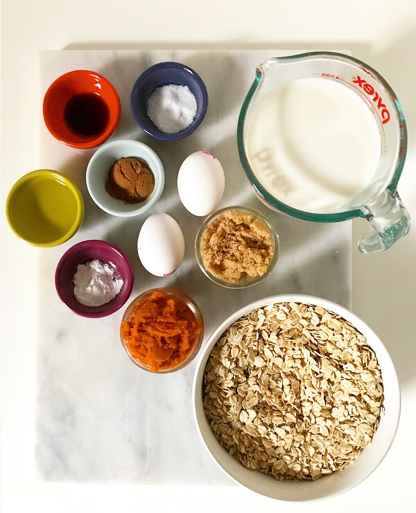 Pumpkin Baked Oatmeal {Gluten-Free}