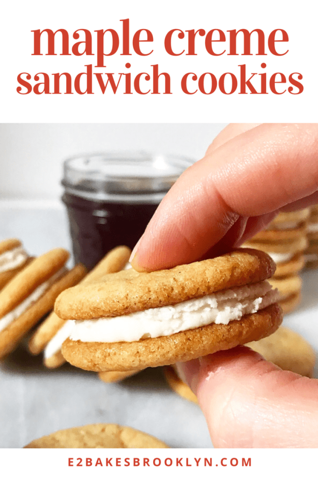 Maple Creme Sandwich Cookies