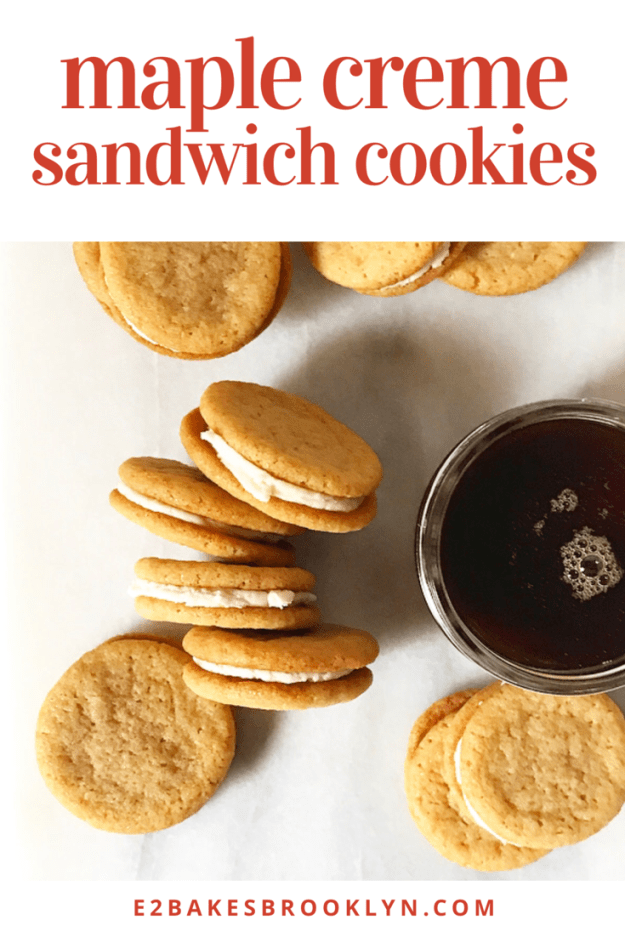 Maple Creme Sandwich Cookies