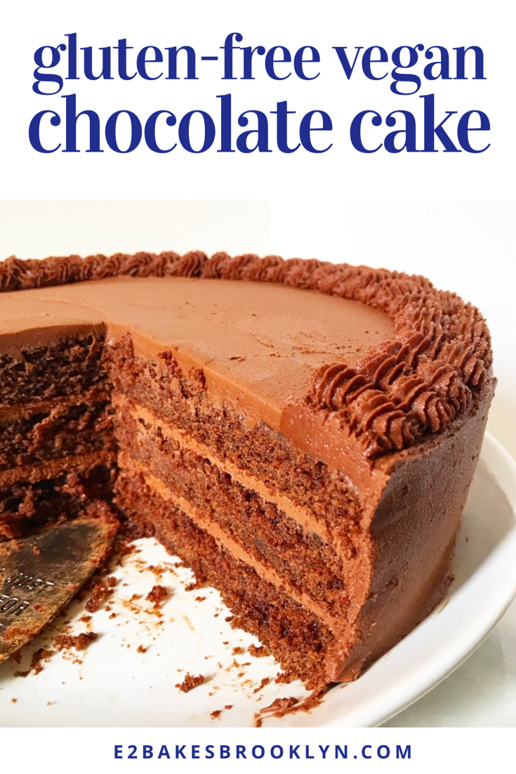 Gluten-Free Vegan Chocolate Cake