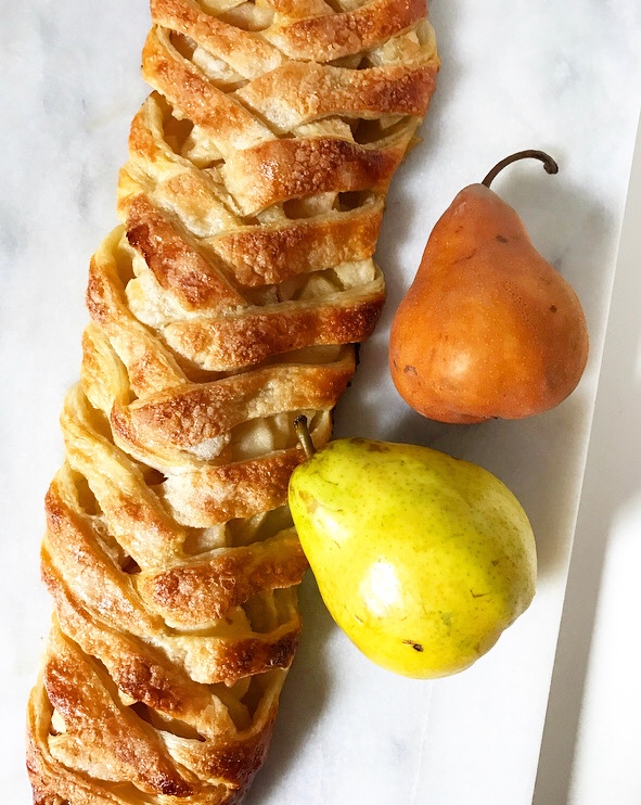 Pear Pastry Braid