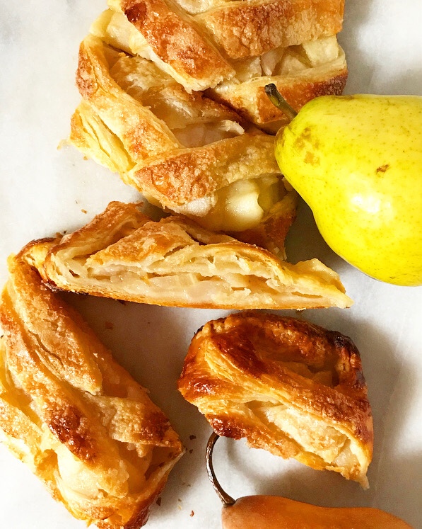 Pear Pastry Braid
