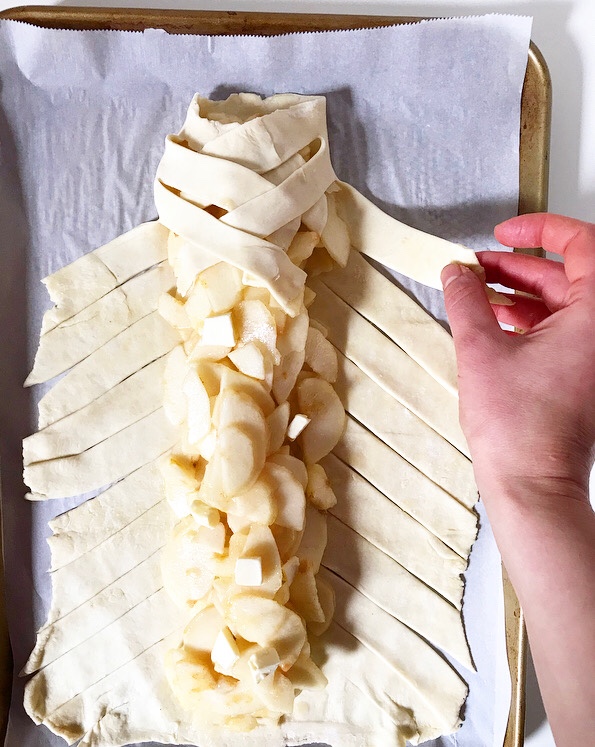 Pear Pastry Braid