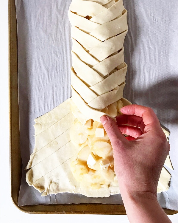 Pear Pastry Braid
