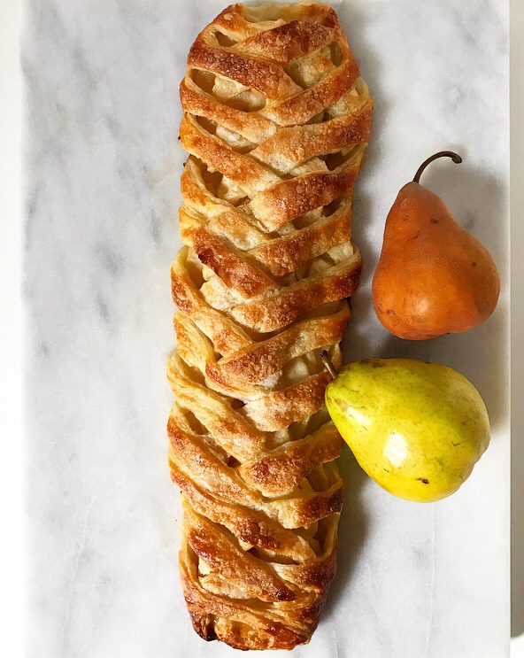 Pear Pastry Braid