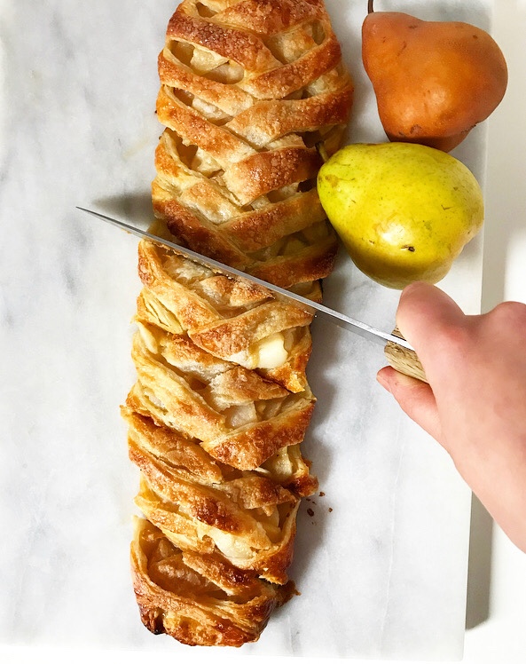Pear Pastry Braid