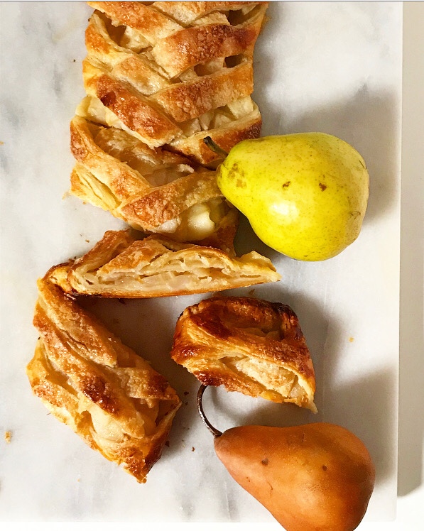 Pear Pastry Braid