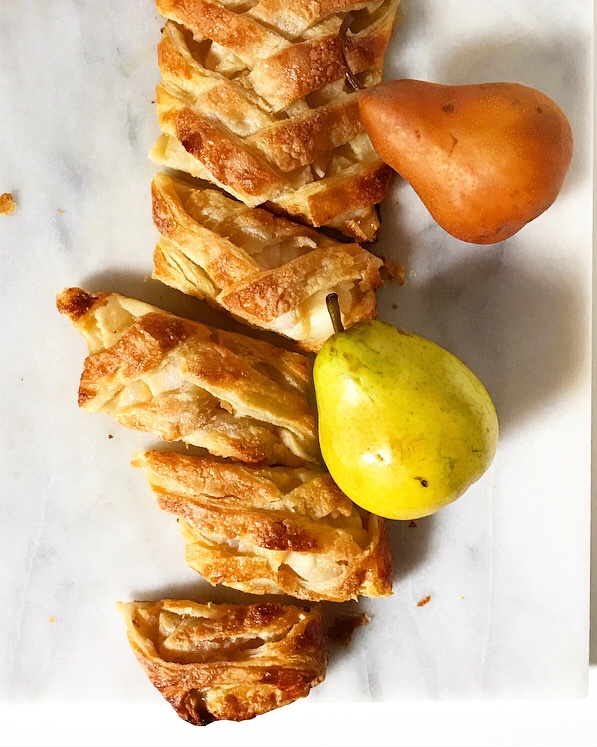 Pear Pastry Braid
