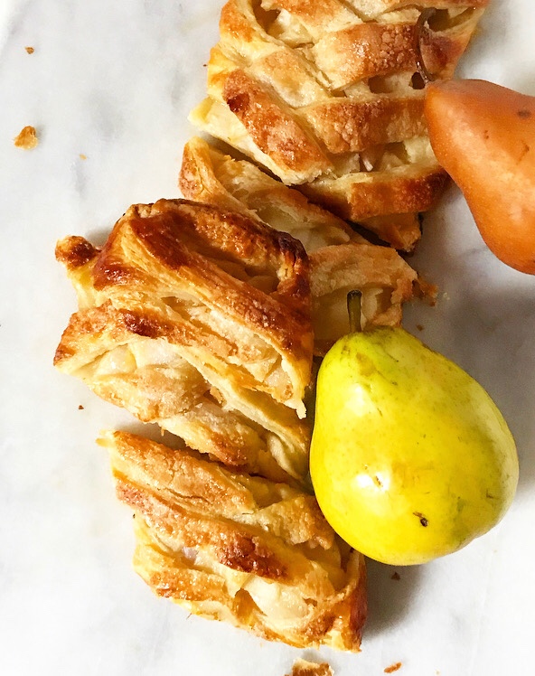 Pear Pastry Braid