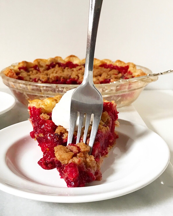 Cranberry Crumb Pie