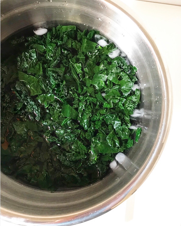 Creamed Kale with Crispy Breadcrumbs