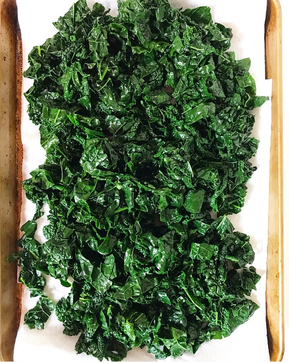 Creamed Kale with Crispy Breadcrumbs