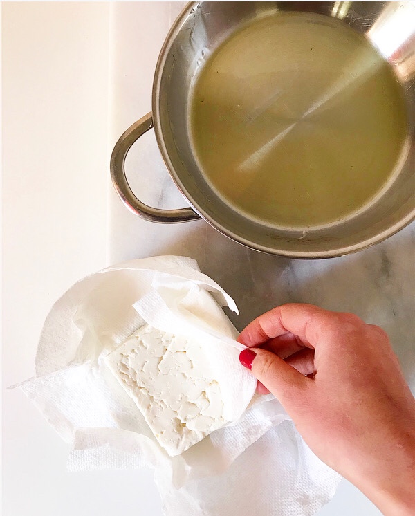 Baked Feta with Sautéed Dates