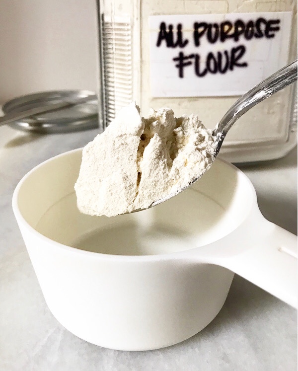 How to Measure Flour {Spoon & Level Method}