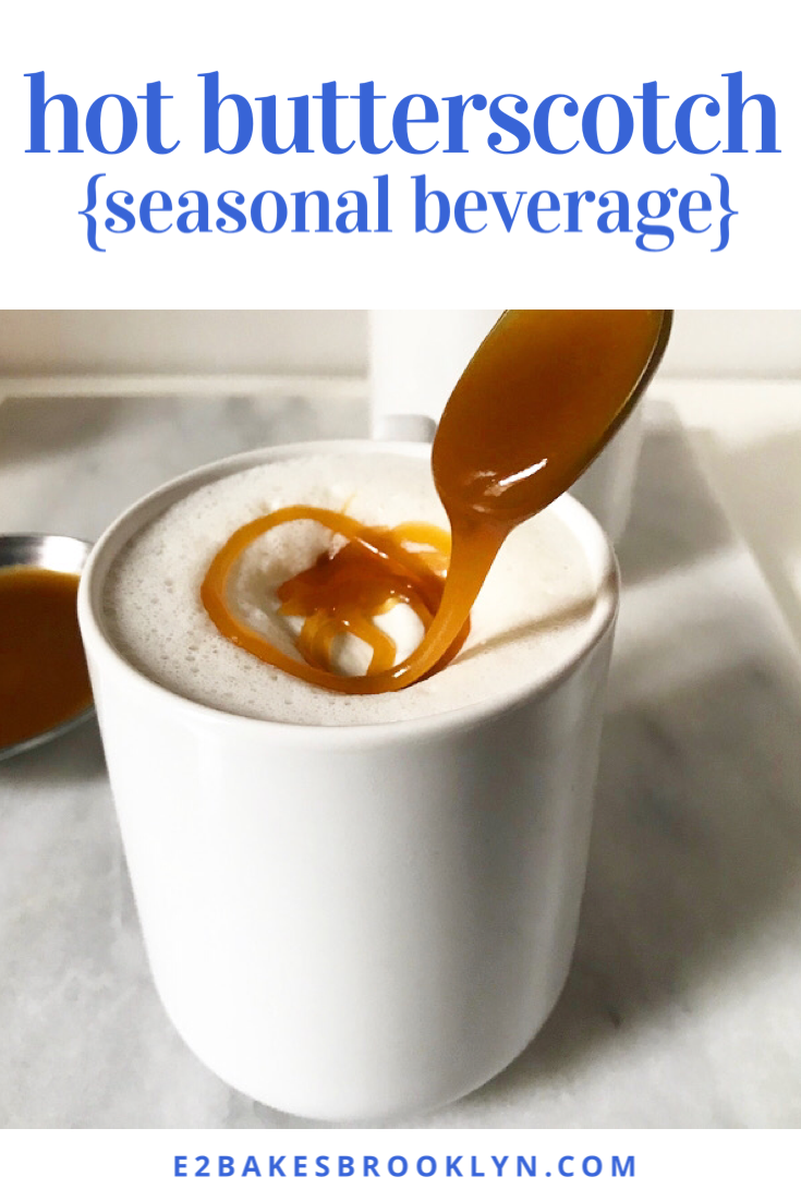 Hot Butterscotch {Seasonal Beverage}