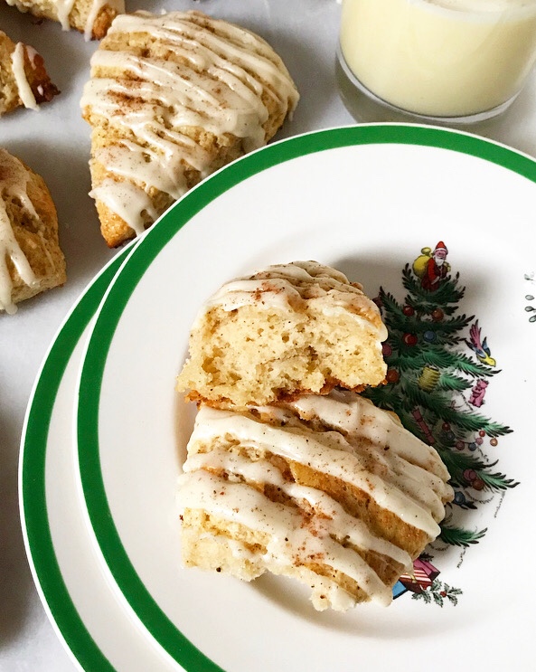 Eggnog Scones