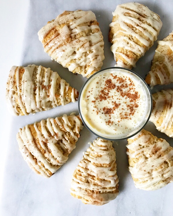 Eggnog Scones