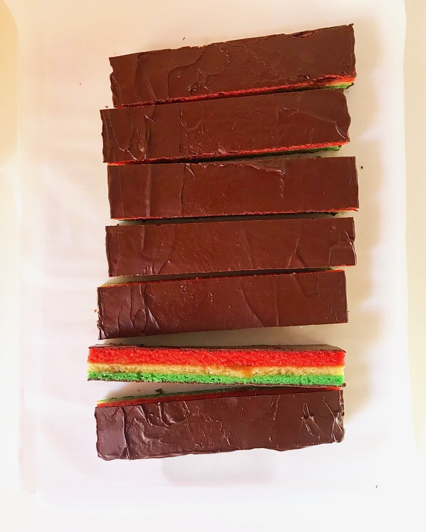 Flourless Italian Rainbow Cookies