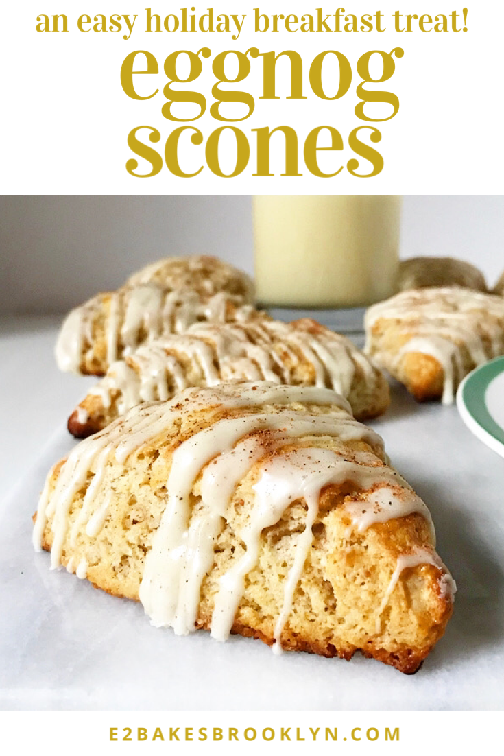 Eggnog Scones
