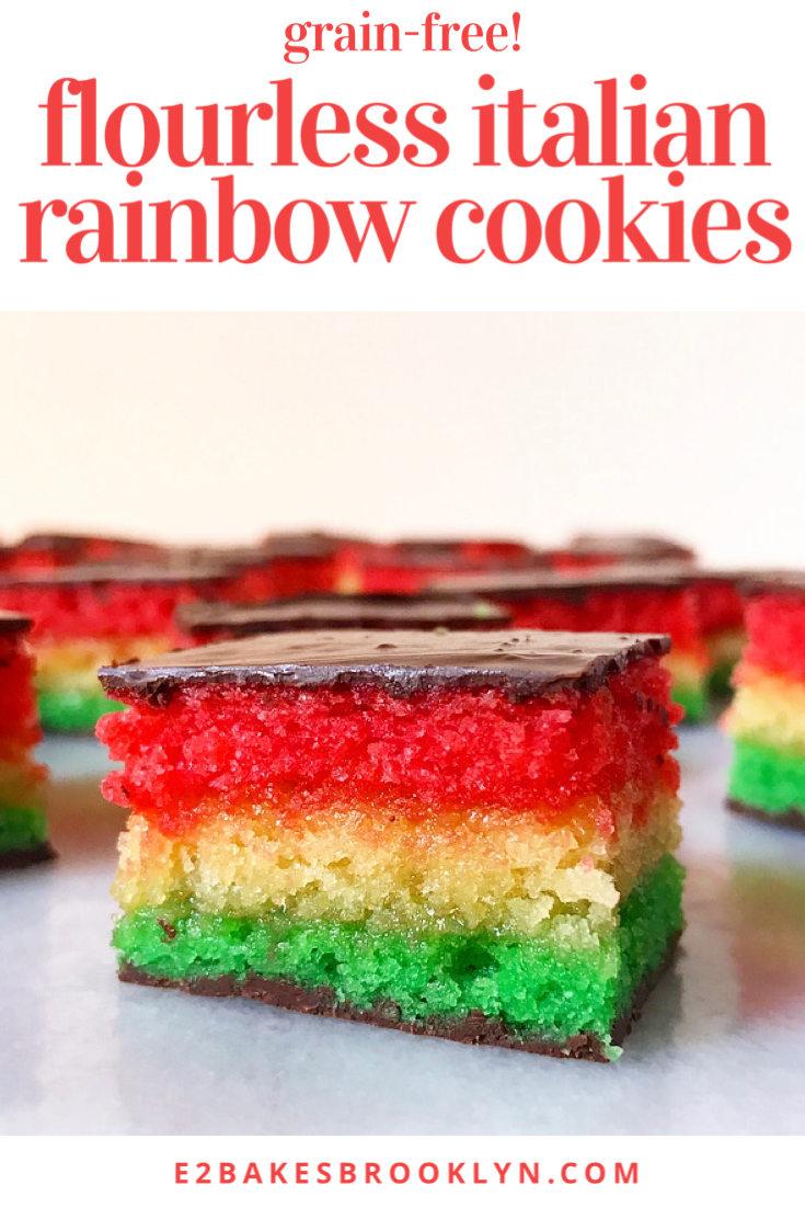 Flourless Italian Rainbow Cookies
