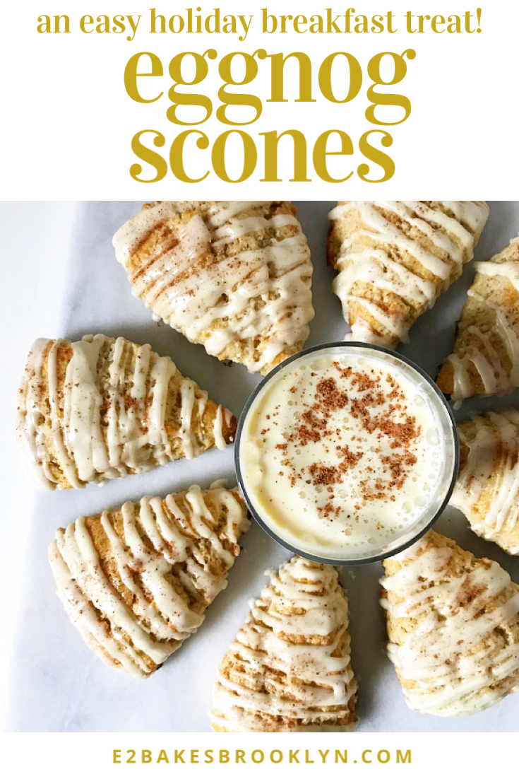 Eggnog Scones