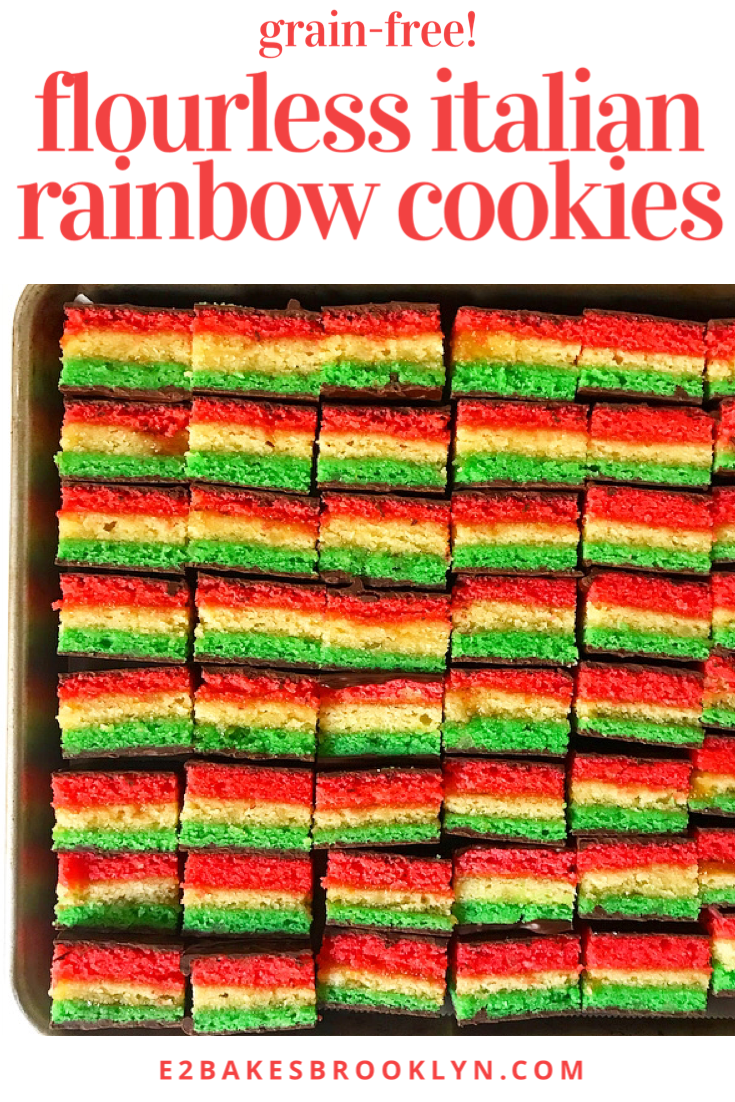 Flourless Italian Rainbow Cookies